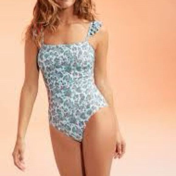 NWT Hermoza Leonor Flutter One-Piece Swimsuit Sz 14 Host Pick - Picture 5 of 11
